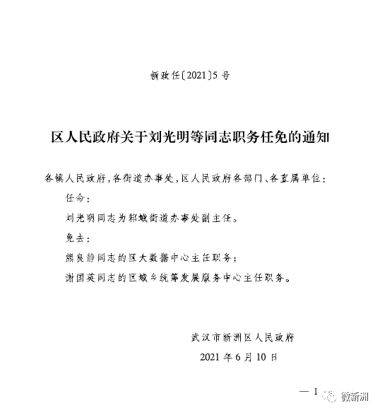 自强街道人事任命揭晓，推动社区发展新篇章启动